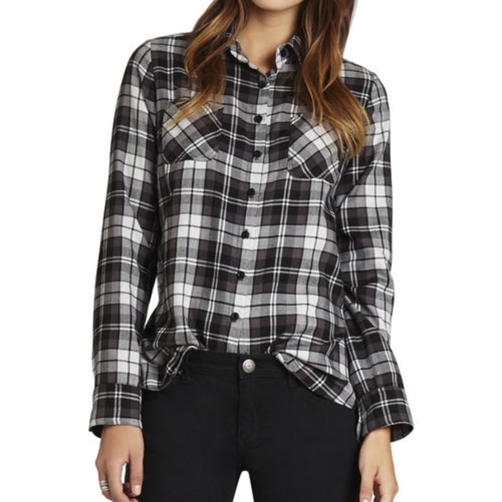 Bcbgeneration Plaid Button Up - image 4